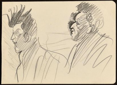 null LABAS ALEXANDRE (1900-1983)

LOT de sept dessins 

Crayon sur papier

14 x 10...