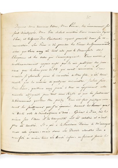 null UNPUBLISHED CORRESPONDENCE BETWEEN THE EMPRESS 

MARY FEODOROVNA AND PRINCE...