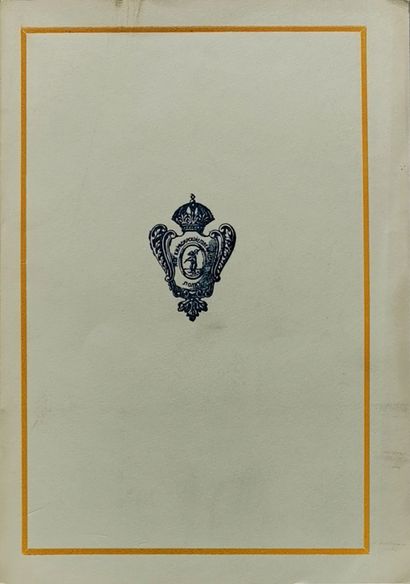 null GOSHTOVT GEORGES (1889-1953)

Cuirassiers de Sa Majesté. En quatre volumes....