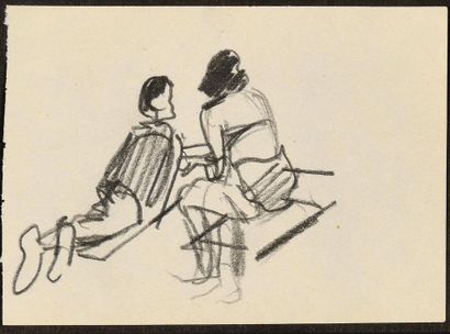 null LABAS ALEXANDRE (1900-1983)

LOT of seven drawings 

Pencil on paper

14 x 10...