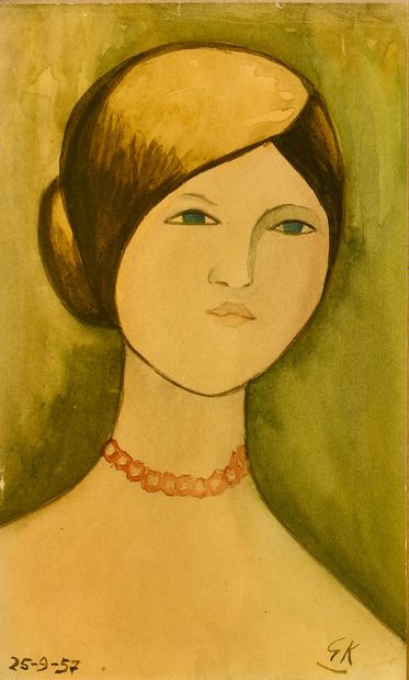 KROPIVNITSKY EUGENE (1893-1979)

Portrait...