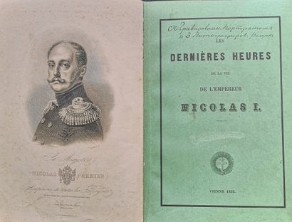 null [NICOLAS I]

LOT de deux livres : 1) Dernières heures de la vie de l’Empereur...