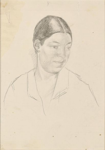 null SHEVCHENKO ALEXANDRE (1883-1948)

LOT de deux portraits de femmes

Crayon sur...