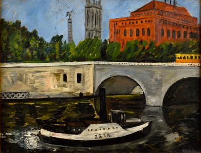 null LANSKOY ANDRÉ (1902-1976)

View on the Pont au Change and the Theatre of the...