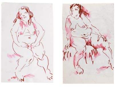 null TITOV VLADIMIR (1950)

Set of two nudes 

Wash on paper 

Monogrammed lower...