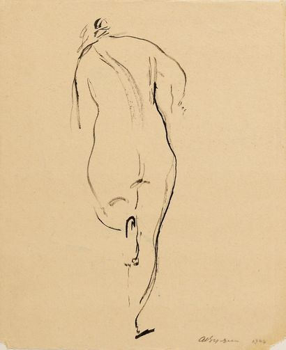 null VEDERNIKOV ALEXANDER (1898-1975)

Drawing of double face. Nude / Seated Man...