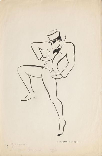 null [LIFAR SERGE] 

PIGEOT-ROUSSEAU LUCIENNE (1899-1955)

Serge Lifar à l’Opéra....