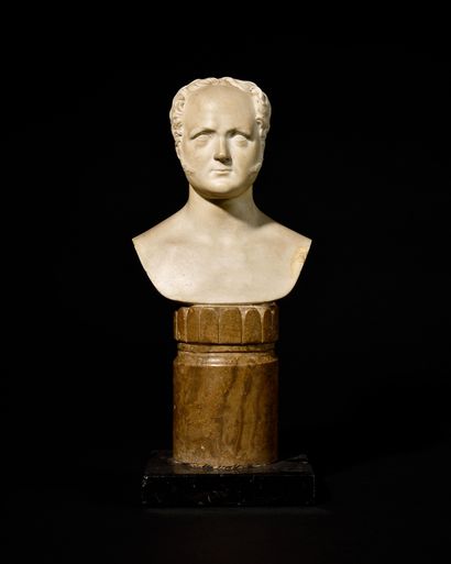 ALEXANDRE IER (1777-1825)

Buste en marbre...