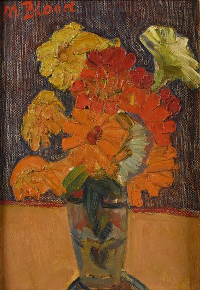 BLOND MAURICE (1899-1974)

Bouquet de fleurs

Huile...
