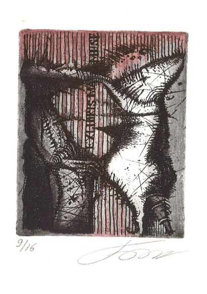 BOBRUSOV ANATOLIJ (1958)

Ex-libris « Muse »

Lithographie

Signé...