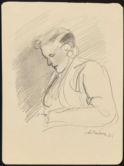 null LABAS ALEXANDRE (1900-1983)

LOT of seven drawings 

Pencil on paper

14 x 10...