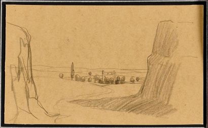 null KARAHAN NICOLAJ (1900-1970)

LOT of six drawings with views of Central Asia

(two...