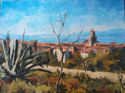 null Bernard DEBERGH (?)

Path on the heights of Saint Tropez

Oil on canvas without...