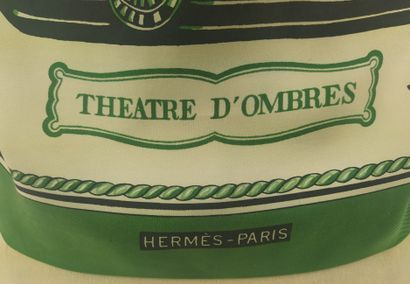 null HERMES SPORT

Deux chemisiers en soie manches courtes :

-l'un titré "Théâtre...