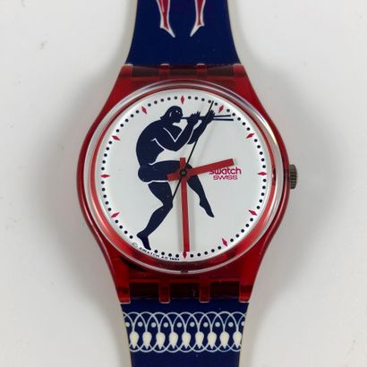 null 
SWATCH

Circa 1992.

Ref: GR111.

Wrist watch model "Tedophorus".

Quartz movement.

New...