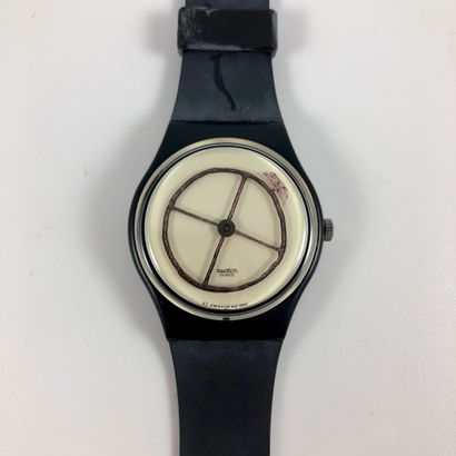 null SWATCH

Circa 1991.

Ref: GZ119.

Wristwatch model "Rosso - 700 years Swiss...