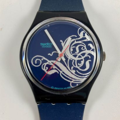 null 
SWATCH

Circa 1990.

Ref: GB135.

Wrist watch model "Tristan".

Quartz movement.

New...