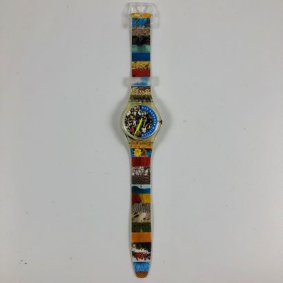 null 
SWATCH

Circa 1992.

Ref: GZ126.

Wrist watch model "People - Zermatt 27/09/92".

Quartz...