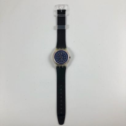 null 
SWATCH

Circa 1991.

Ref: GK117.

Turbine" model wristwatch.

Quartz movement.

New...
