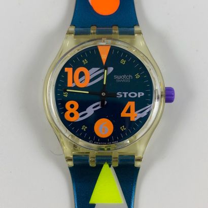 null SWATCH

Vers 1993.

Réf: SSK102.

Montre bracelet type stop watch modèle "Movimento".

Mouvement...
