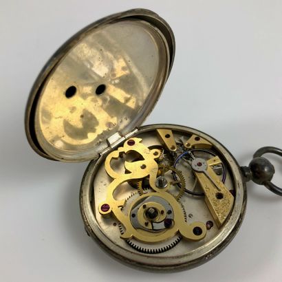 null 
GOUSSET

Circa 1850.

Ref: 57007.

British army pocket watch, silver 925/1000,...