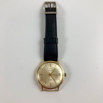  SPIR Automatic Circa 1950. Ref: 1404 / 200XXX. 18K yellow gold wristwatch, round...