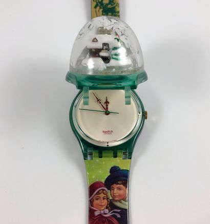  SWATCH THE MAGIC SPELL. CIRCA 1905. Limited edition Swatch Christmas story. Swatch...