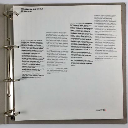  Livre classeur Swatch 1995-1997 