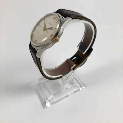  IWC INTERNATIONAL WATCH COMPANY 
Men's mechanical watch with manual winding, steel...