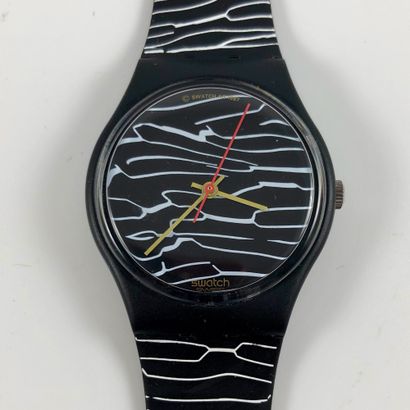null 
SWATCH

Circa 1987.

Ref: GB119.

Wrist watch model "Marmorata".

Quartz movement.

New...