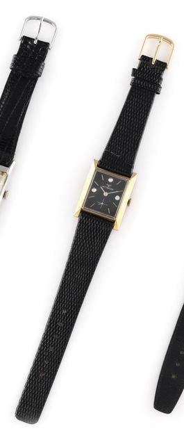null 
WITTNAUER

About 1950.

Ref : 4044577/2360-9WN.

10K yellow gold plated wristwatch,...