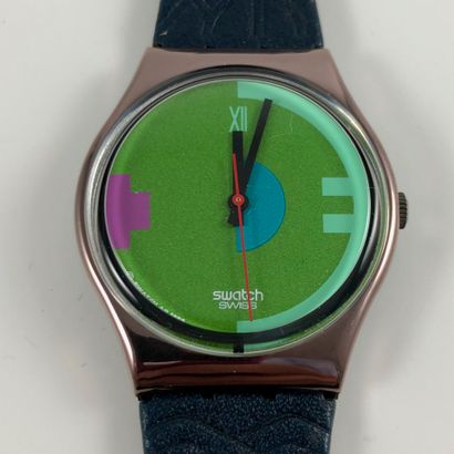 null 
SWATCH

Circa 1990.

Ref: GX116.

Wrist watch model "Johnny Guitar".

Quartz...