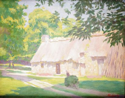 null ANDRE ROBERTY (1877-1963)


Cottage at Notre-Dame du Faouet


Oil on canvas...