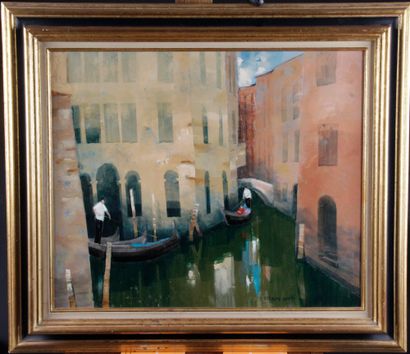 null BERNARD CONTE (1931-1995)


Rio à Venise


Huile sur toile


Signé en bas à...