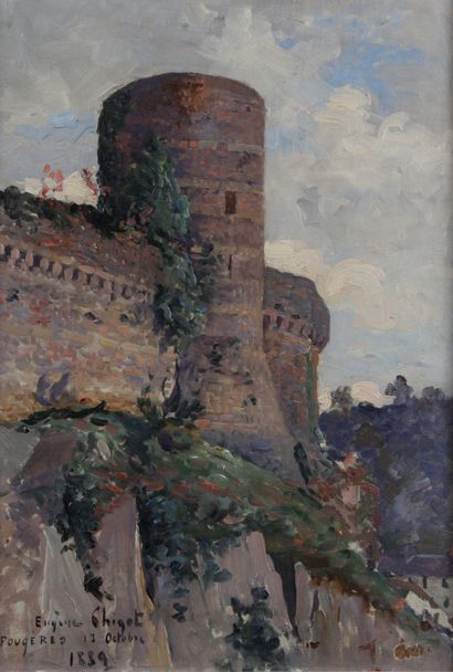 null EUGÈNE CHIGOT (1860-1923)


Le château de Fougères en Bretagne, 1889


Huile...