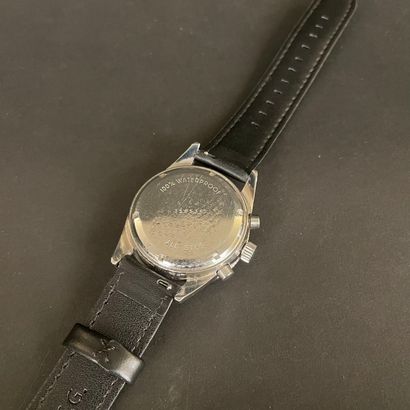 null YEMA RALLYE VERS 1970. Réf : 318535. Chronographe bracelet en acier, modèle...