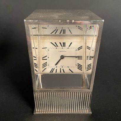 null CARTIER PRISME MYSTERIEUSE. Ref : 215343. Made by Cartier and Imhof. Rare silver...