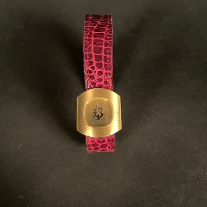 null BOUCHERON PARIS. CIRCA 1970. Ref 710XX. Ladies' wristwatch in 750/1000 gold....