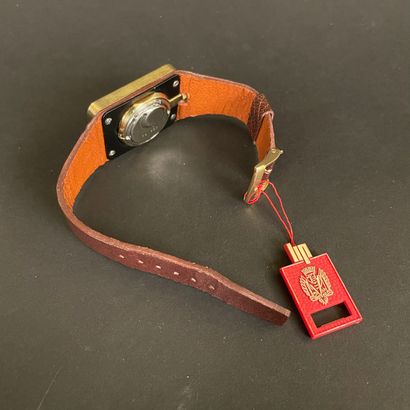 null LIP FRIGO. CIRCA 1972. Ref : 000570. steel bracelet watch, very rare. White...