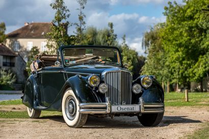 1951 JAGUAR MK V CABRIOLET Chassis n° 647505 - Engine n° Z3992 of 3.5 L

Body : Cabriolet...