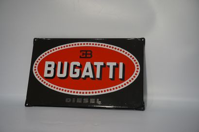 Plaque émaillée Bugatti Enamelled plate Bugatti / Diesel

Emaillerie alsacienne de...