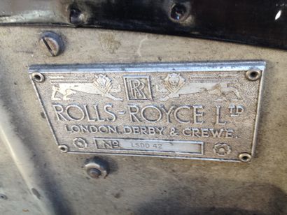 1957 ROLLS ROYCE SILVER CLOUD SERIE I 1957 ROLLS ROYCE SILVER CLOUD SERIE I 
Chassis...