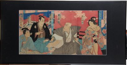 Utagawa Kunisada III (1848–1920) - La vie...