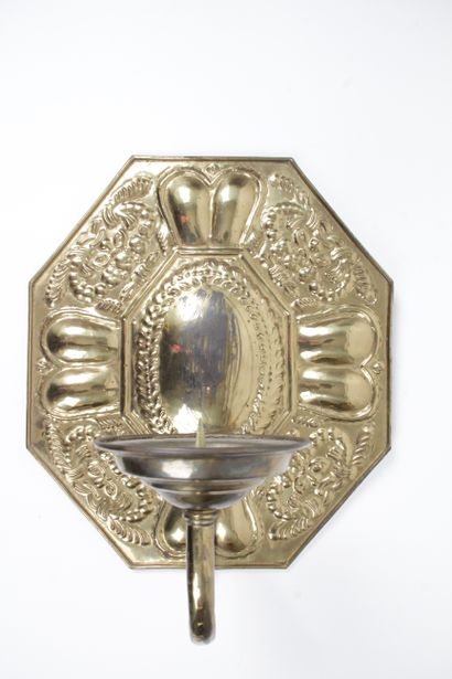 A Louis XIII style one-light wall sconce...