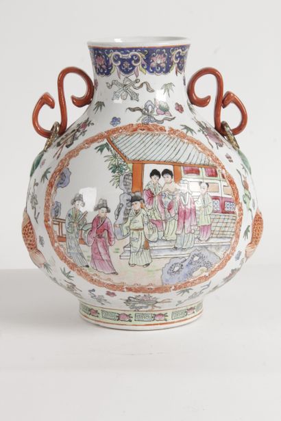 CHINA, 20th CENTURY A Famille Rose porcelain...