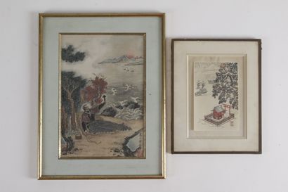 Japan, early 20th century Lot including a...