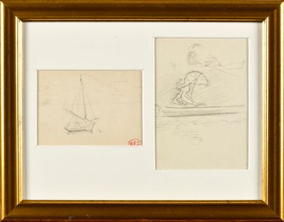 HENRI-EDMOND CROSS (1856-1910) Le petit voilier...