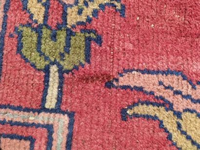 null TURKEY Important SPARTA carpet in the Heriz style in polychrome wool. About...