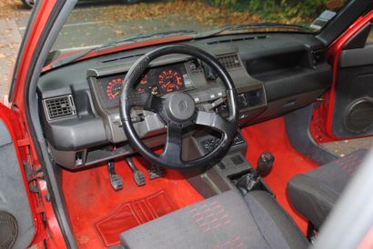 1987 RENAULT SUPER 5 GT TURBO 
Serial number VF1C4050500956368

148 000 km 

French...