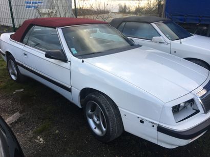 1989 CHRYSLER LE BARON CABRIOLET Serial number 1C3XJ45JXKG129575

Automatic gearbox...